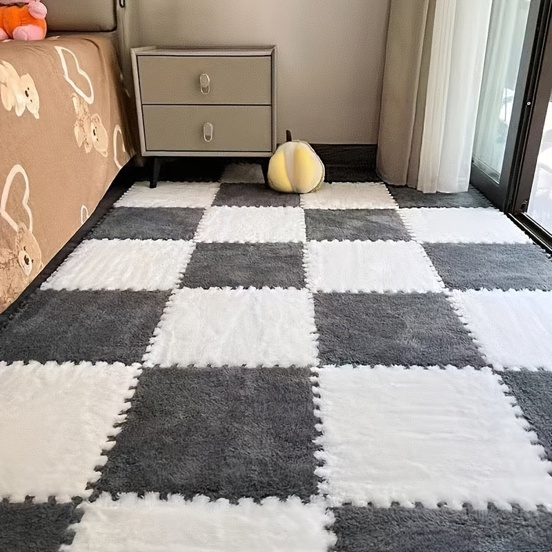 Plush Area Rug Set (12-piece)