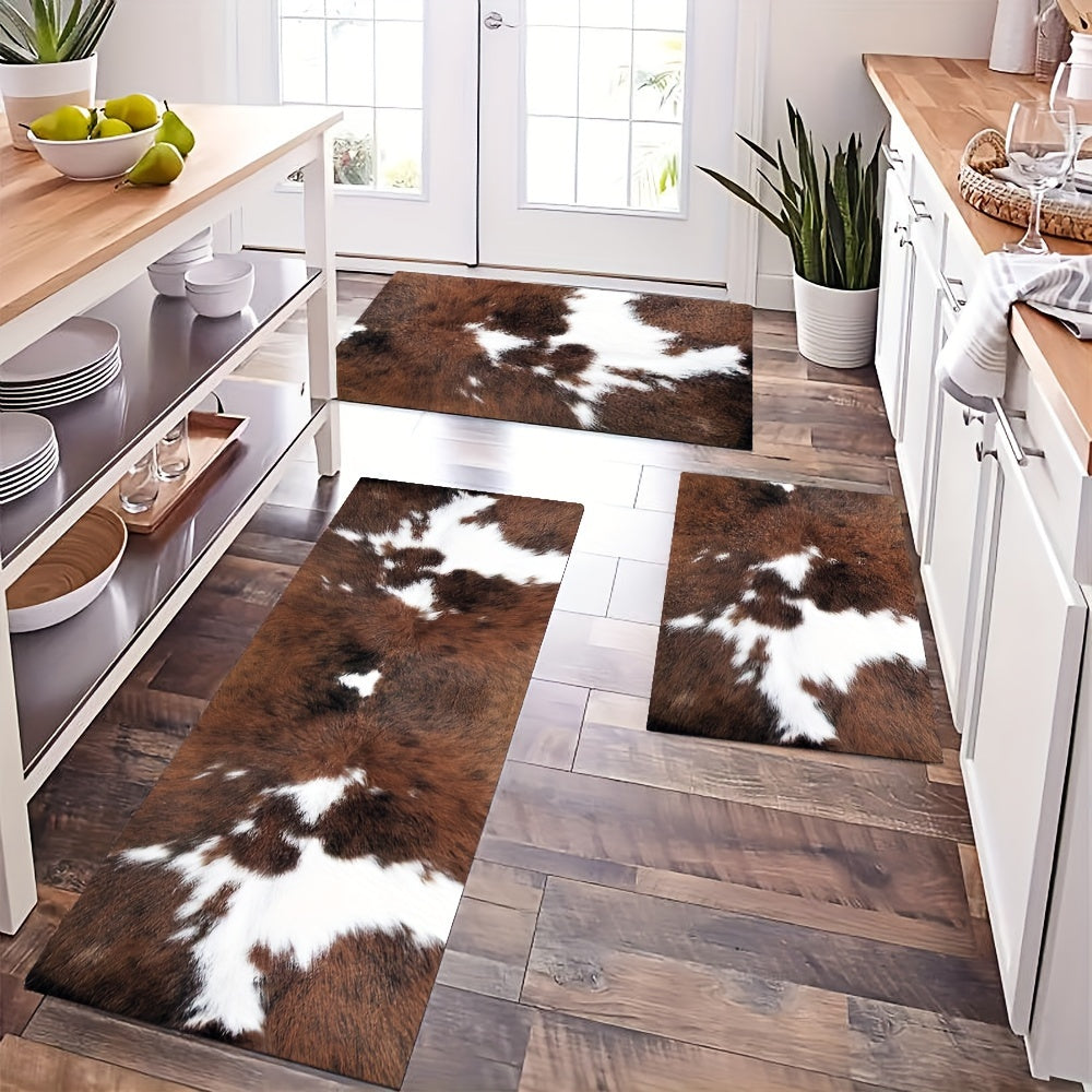 Cowhide Kitchen Rug
