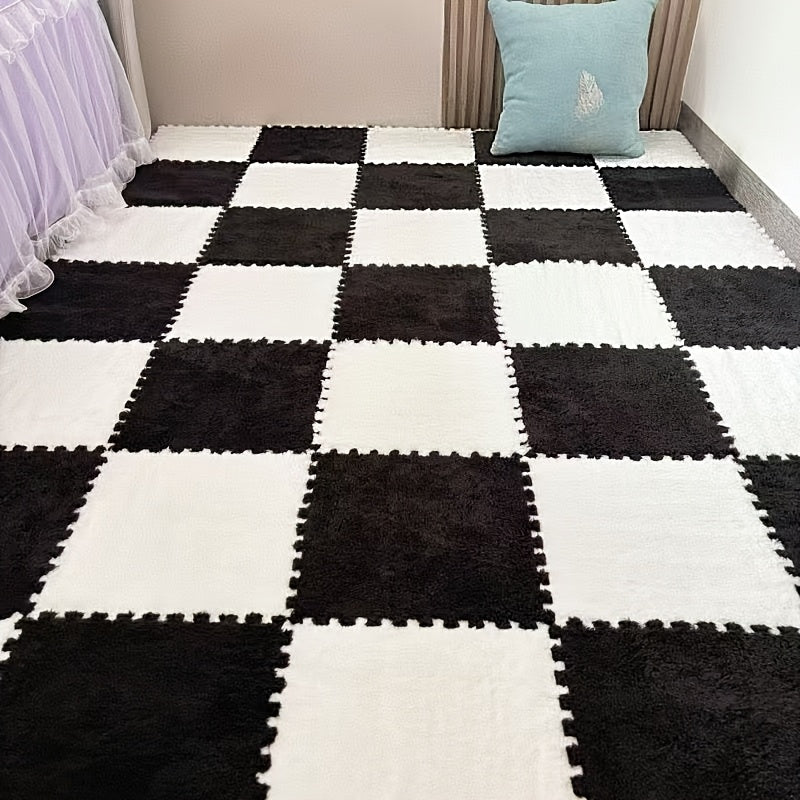 Plush Area Rug Set (12-piece)