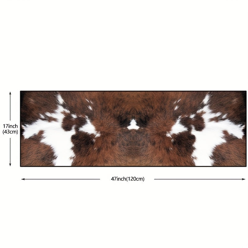 Cowhide Kitchen Rug