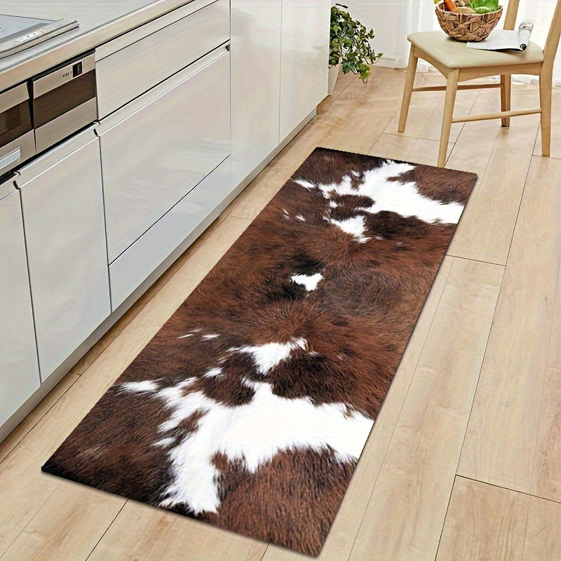 Cowhide Kitchen Rug