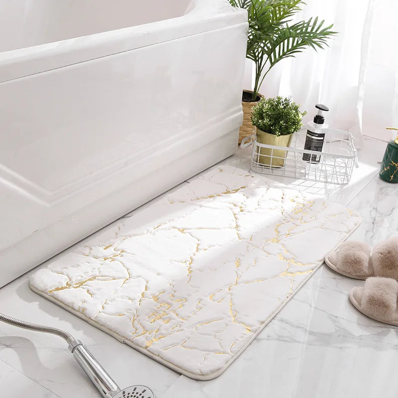 Marble Bathroom Rug