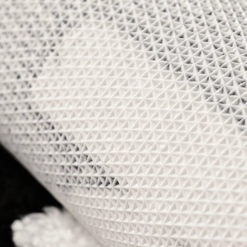 Get Naked Black and White Bathroom Rug