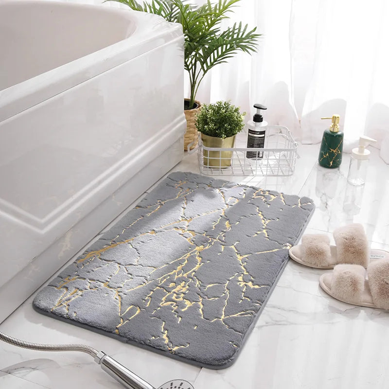Marble Bathroom Rug