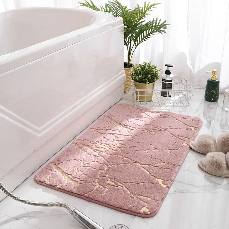 Marble Bathroom Rug