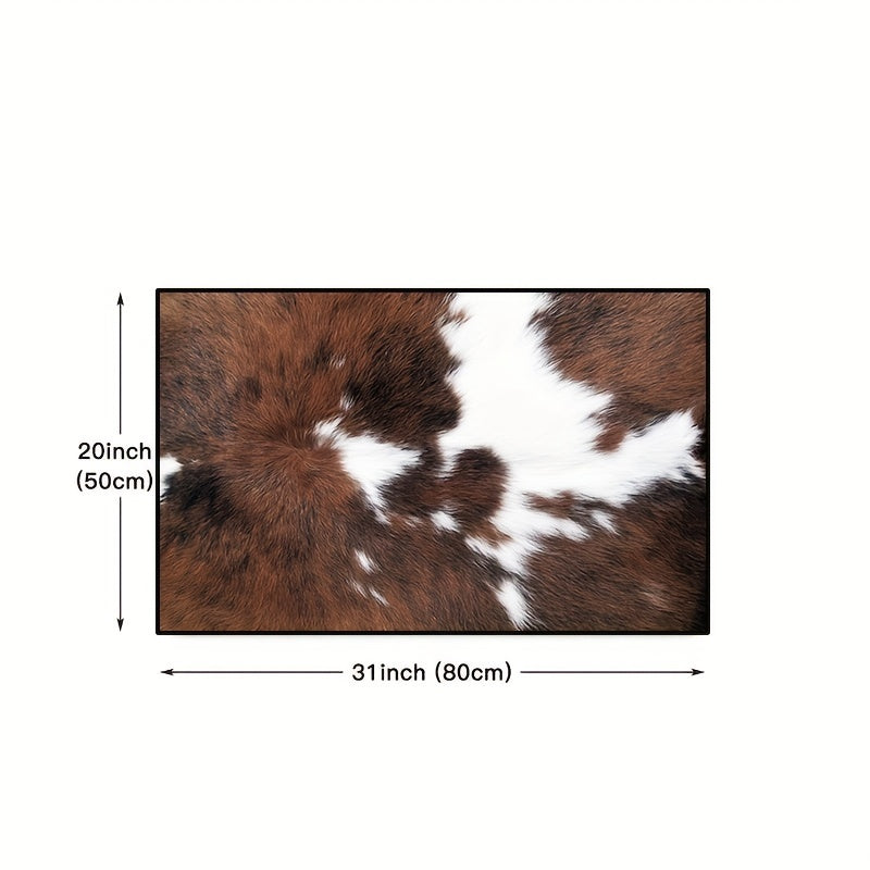Cowhide Kitchen Rug
