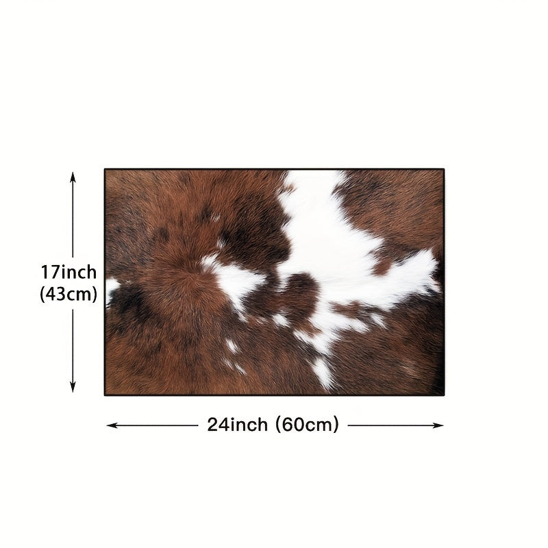 Cowhide Kitchen Rug