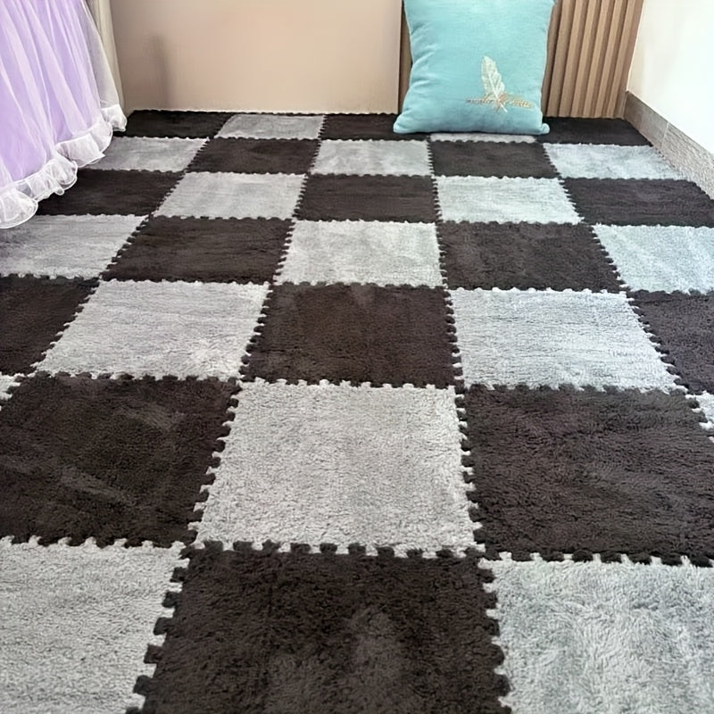 Plush Area Rug Set (12-piece)